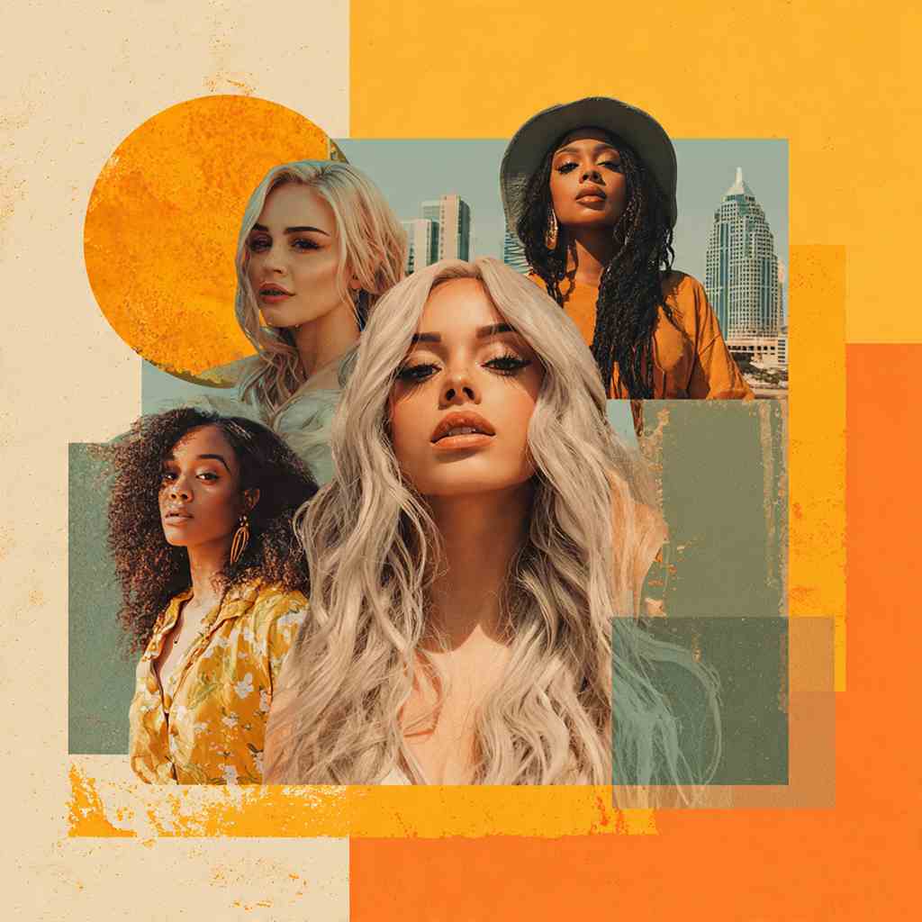 Glueless lace wigs Texas feature image showcasing stylish women