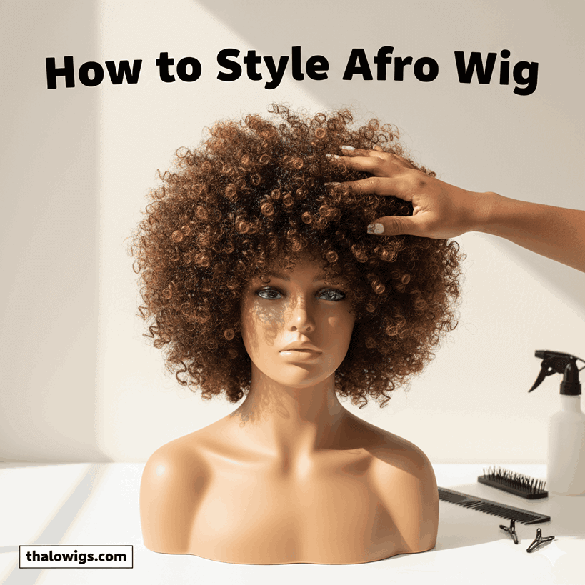 How to Style Afro Wig: Complete Guide to Curls, Buns & Ponytails