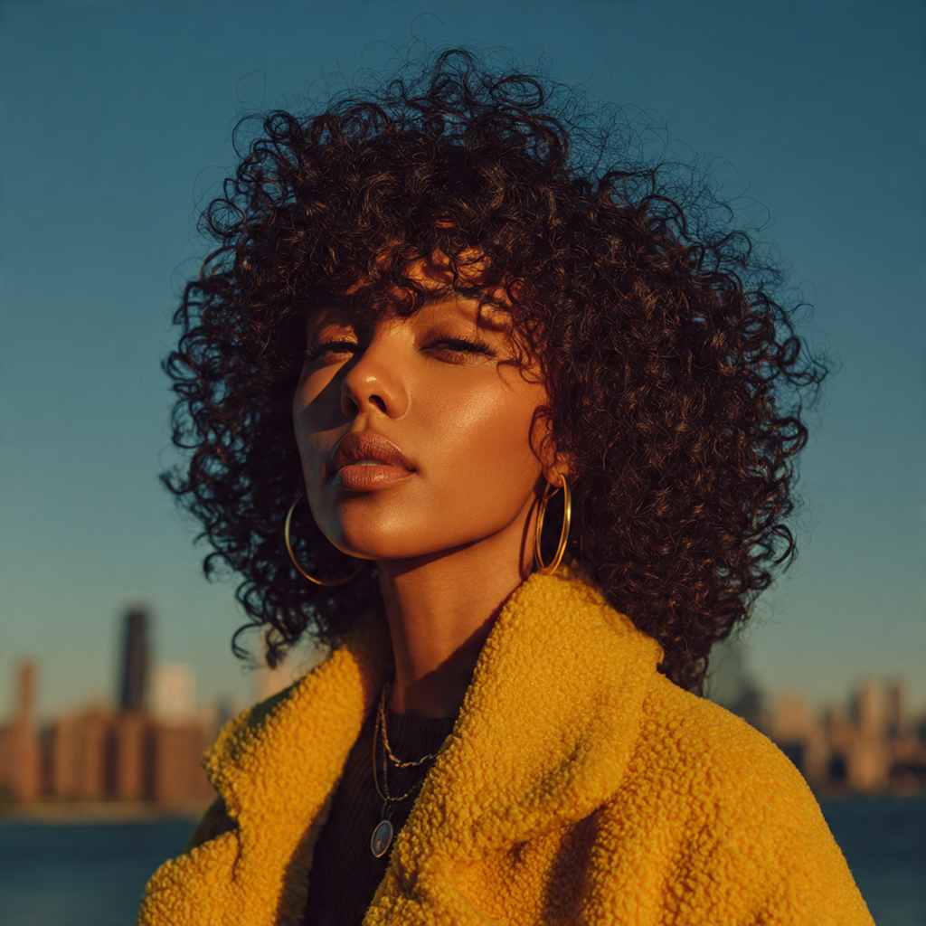 Kinky Curly Wigs in New York City – Voluminous Human Hair Curls