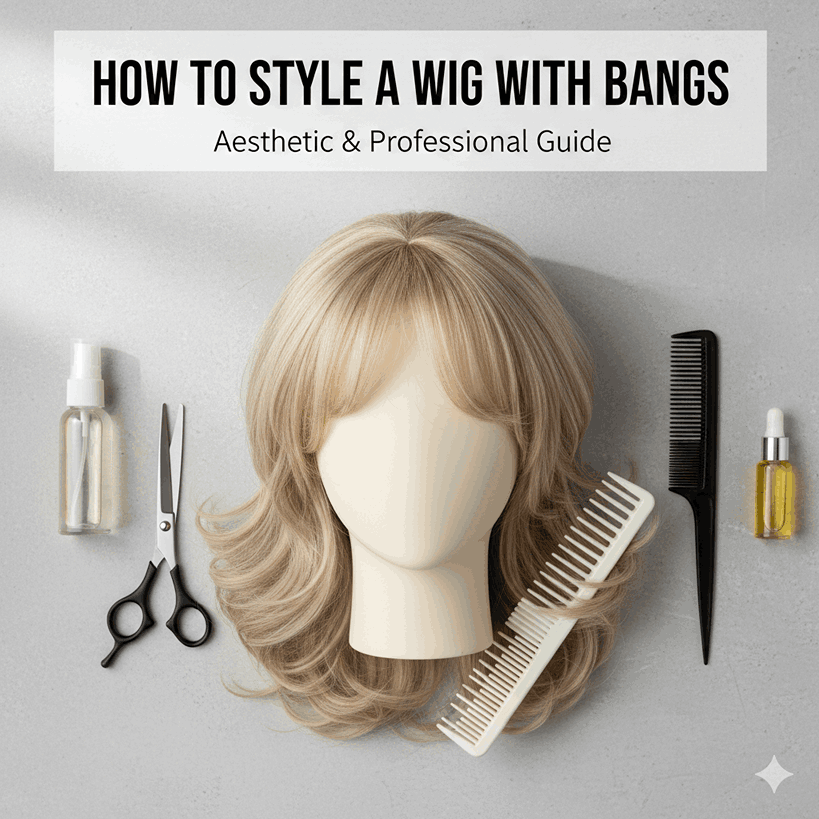 How to Style a Wig With Bangs: Easy Step-by-Step Guide for Beginners