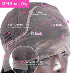 13x4 frontal Water curls wig