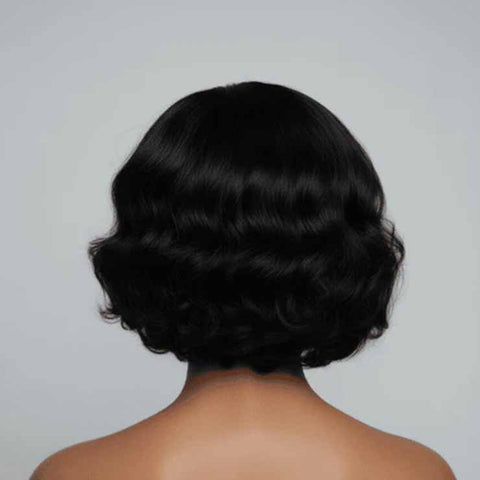 Short Vintage Wavy Wig | 13x4 HD