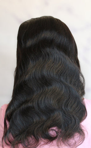 13x4 Glueless Body wave Frontal Wig with Pre - plucked hairline - Thalo Wigs