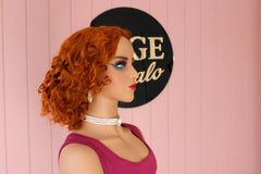 13x4 Glueless Closure Wig with Side Part - Ginger color|Thalo Wigs - Thalo Wigs