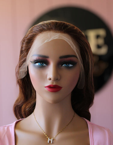 13x4 Highlight Body Wave Frontal Wig - 18 inches - Thalo Wigs