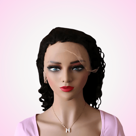 13x4 Deep wave Frontal Wig with 4c hairline