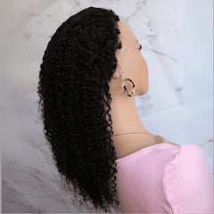 13x4 Kinky Curly Frontal Wig – Natural 4C Hairline Look