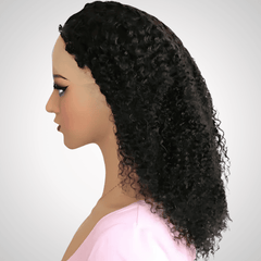 13x4 Kinky Curly Frontal Wig – Natural 4C Hairline Look