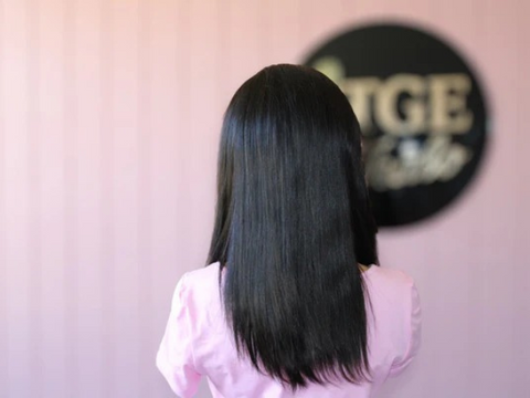 13x4 & 4x4 Double Drawn Closure Wig with Pre-plucked Hairline- 14 inches