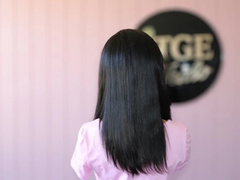 13x4 & 4x4 Double Drawn Closure Wig with Pre-plucked Hairline- 14 inches