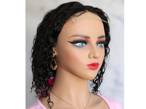 4x4 Water wave Frontal Wig -12 inch