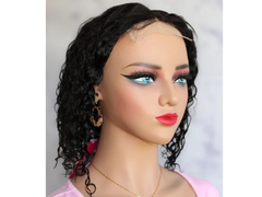 4x4 Water wave Frontal Wig -12 inch