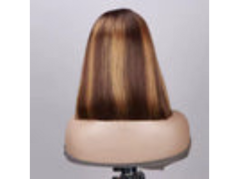 5x5 Glueless Bob lace wig - Highlight colored