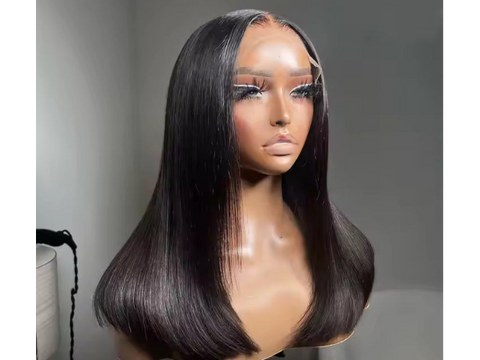 6x4 Bob lace wig Double Drawn