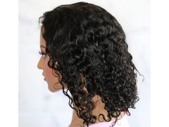 4x4 Water wave Frontal Wig -12 inch