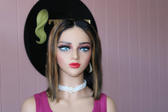 4x4 Piano color Bob Closure wig with Pre - Plucked Hairline | Thalo Wigs - Thalo Wigs