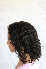 4x4 Water wave Frontal Wig - 12 inch - Thalo Wigs