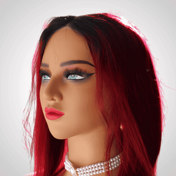 4x4 Burgundy Bob Closure Wig – Natural, Soft & Easy to Style