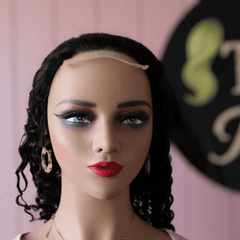 4x4 Deep wave Closure wig with Pre-plucked hairline -18 inches