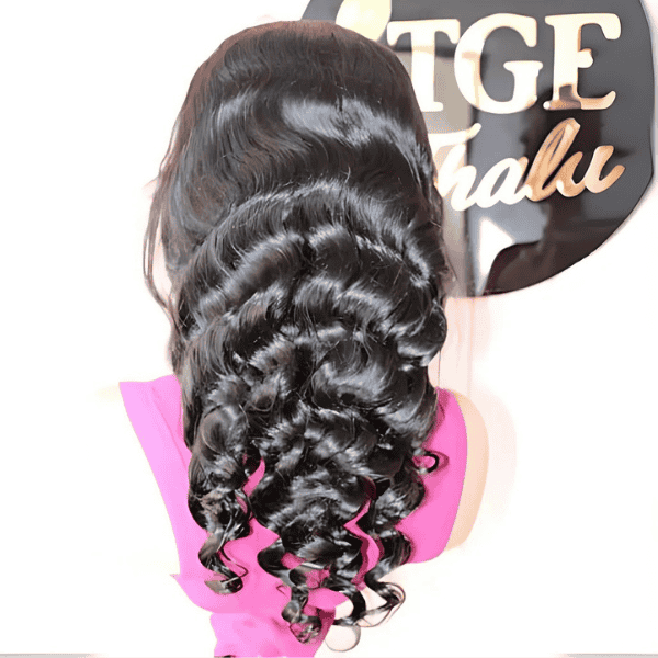 4x4 Deep wave Closure wig with Pre-plucked hairline -18 inches