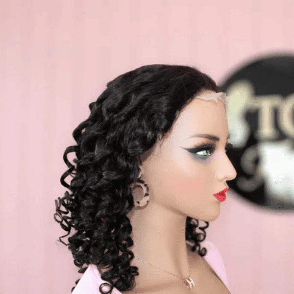 4x4 Loose deep Closure Wig with Pre-plucked hairline