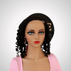 4x4 Loose deep Closure Wig with Pre-plucked hairline