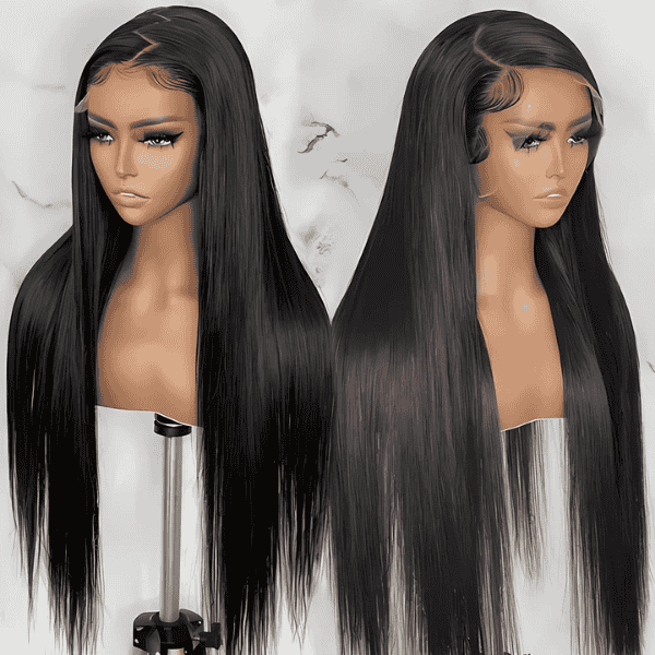 13x4 Glueless HD Bone Straight Lace Wig
