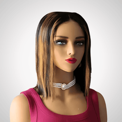 4x4 Piano Color Bob Closure Wig  – Premium Human Hair for a Natural Look