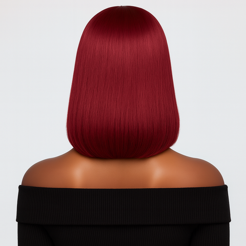 Garnet Chic | 13x4 colored lace bob closure