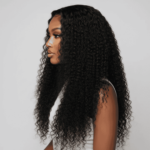 Burmese Curly |13x4 HD with middle part 26 inches