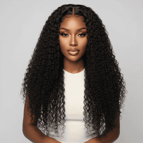 Burmese Curly |13x4 HD with middle part 26 inches