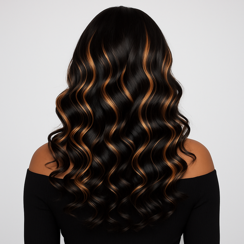 Sunlit Kissed Waves |13x4 HD 24 inches