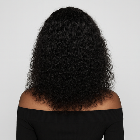 13x4 HD Deep Water Curls Wig – Glam Curls Human Hair