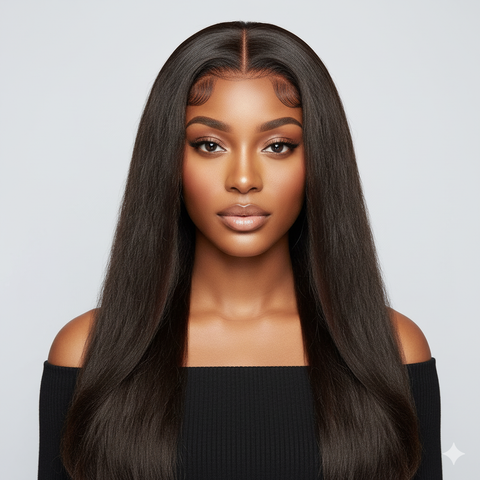 Yaki Velvet Straight | 13x4 HD 22 inches| Pre-Everything