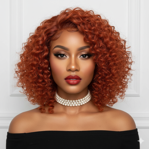 Fiery Sunset Curls| 13x4 HD