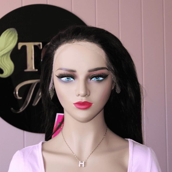 13x4 Pre-Cut Straight lace Wig- 18 inches