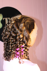 13x4 balayage highlights loose deep wig