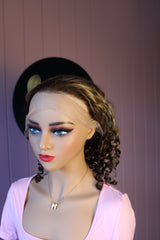 13x4 balayage highlights loose deep wig