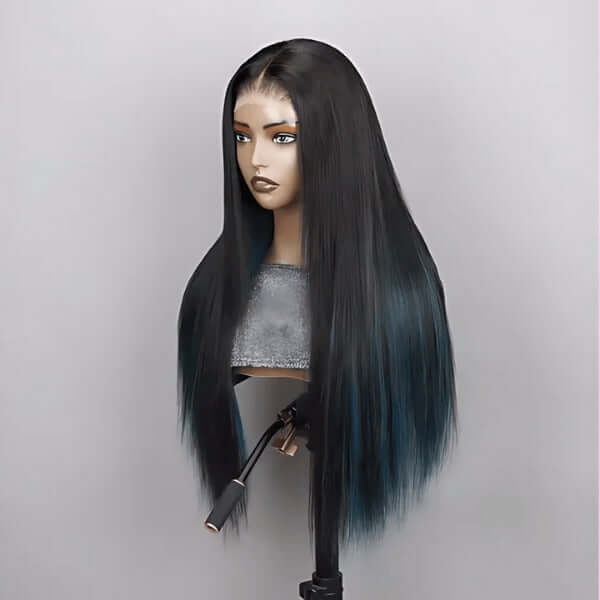 Midnight Aqua | 13x4 HD - 24 inches