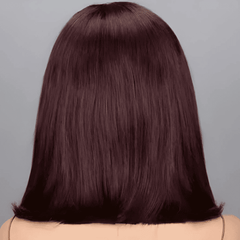 Deep Burgundy Bob Wig | 13x4 HD