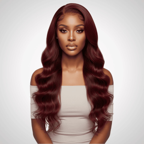 Luxe Crimson Royale | 13x4 HD 26 inches