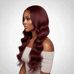 Luxe Crimson Royale | 13x4 HD 26 inches